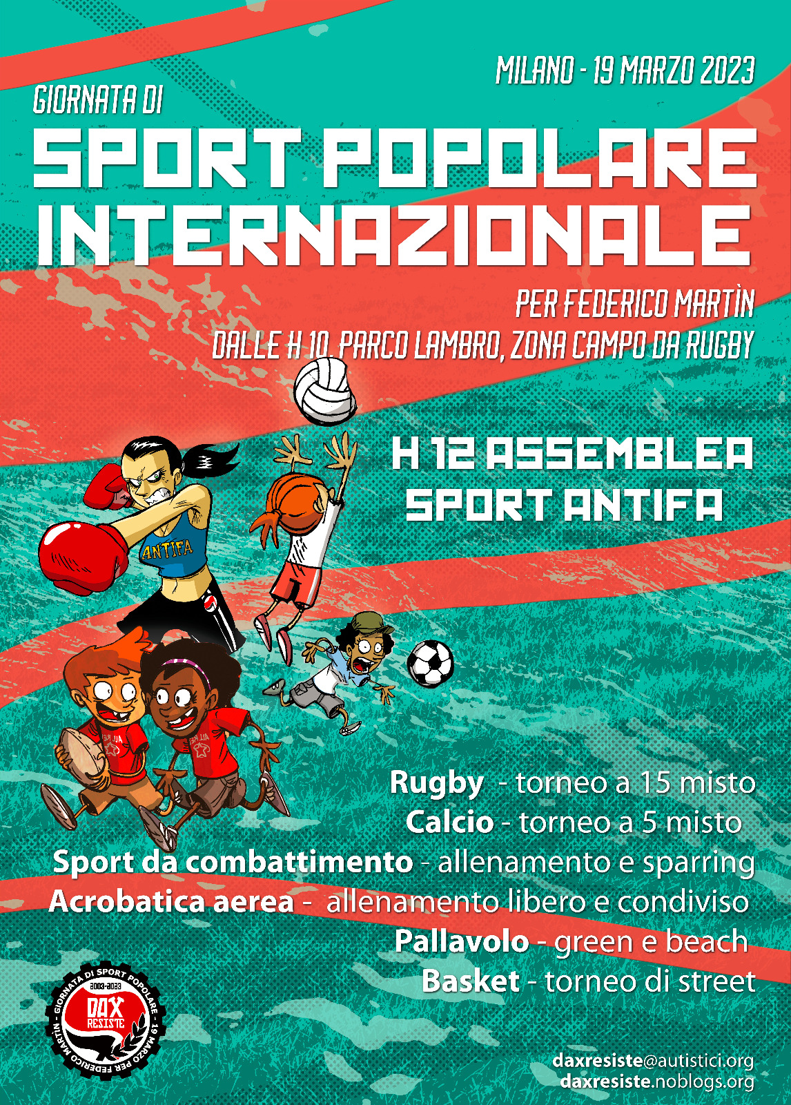 19.03 | Giornata di sport popolare internazionale